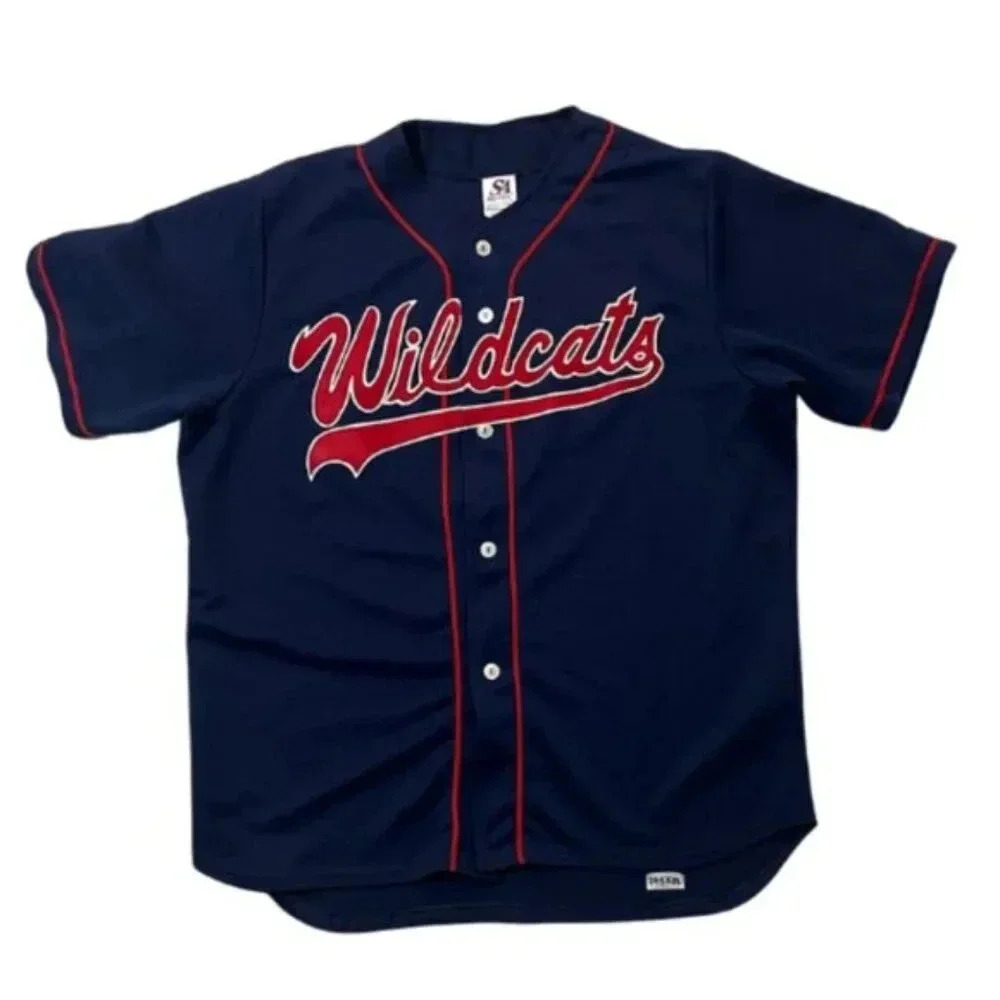 Vintage  Saxon Athletics Atlanta Wildcats No. 15 Jersey XL Blue Men's XL